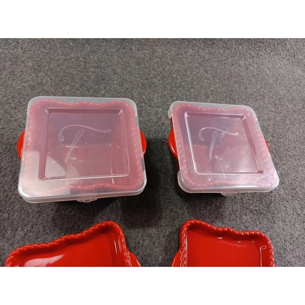 Temp-tations Set of 4 Ombre 8-oz Rammies w/ Unlimit Lids - New Tara At Home